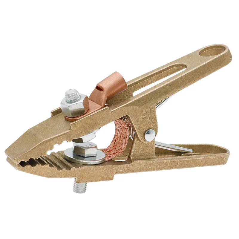 

All Copper Household Ground Clip 500a Grounding Clamp For Welding Machine Ground Clamp