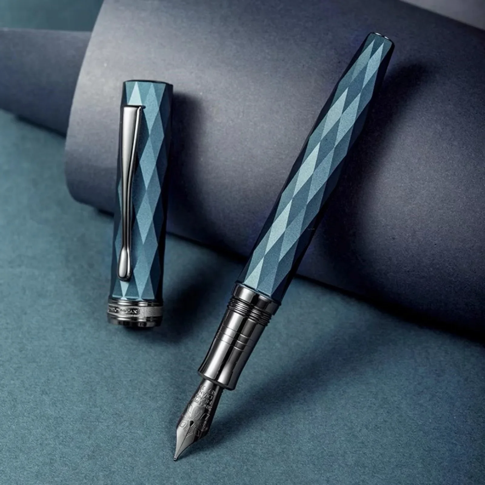 Перьевая ручка Hongdian N11 наконечник EF/F с конвертером многоугольный набор