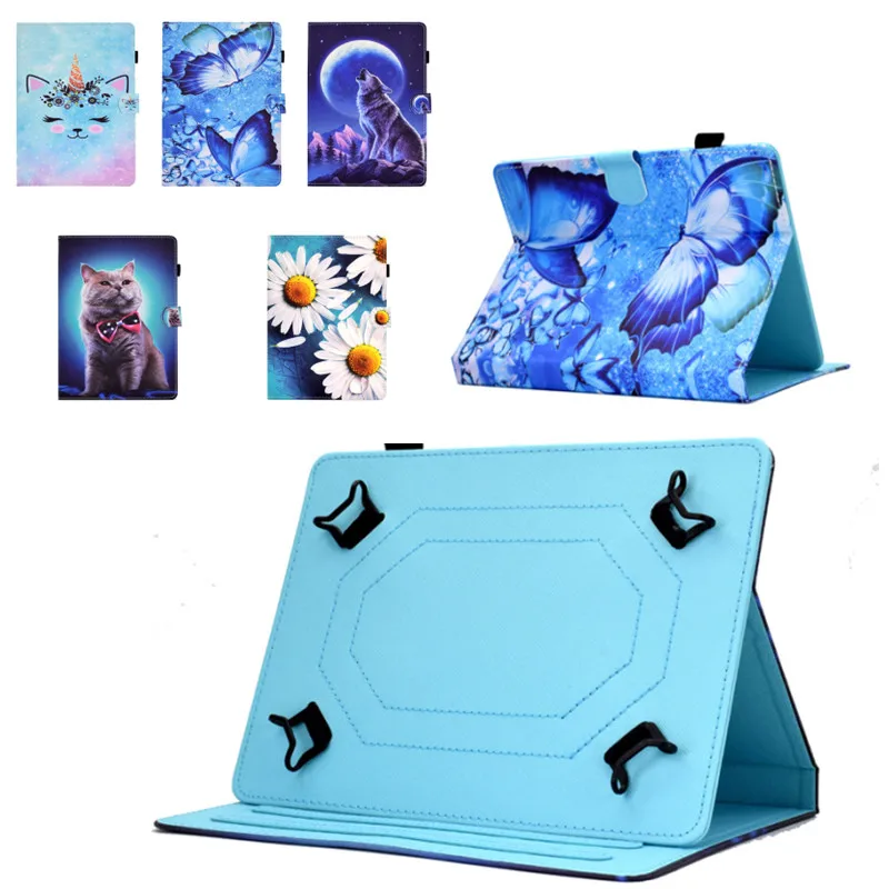 

Cartoon Stand Cover for Google Nexus 7 2nd 2013 7 Inch Kindle Fire 7 HD7 2015 2017 2019 Tablet Universal Print Stand Cute Case