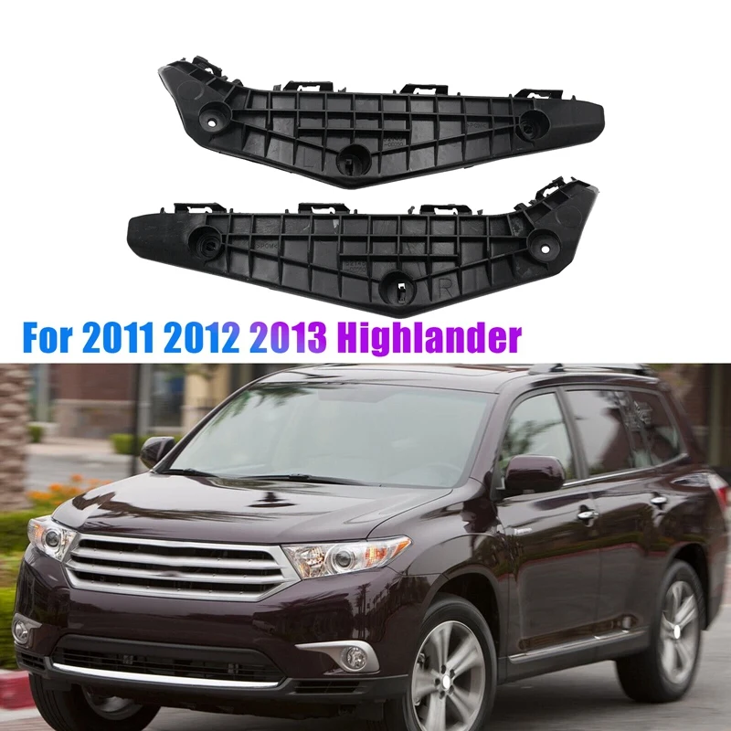 

Для 2011 2012 2013 Toyota Highlander Передний бампер кронштейн фиксатор крепление Опора 1 пара LH RH