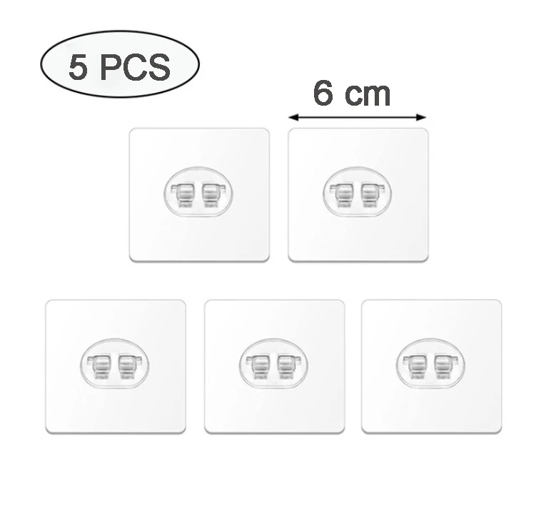 

Прозрачные бесшовные крючки из ПВХ