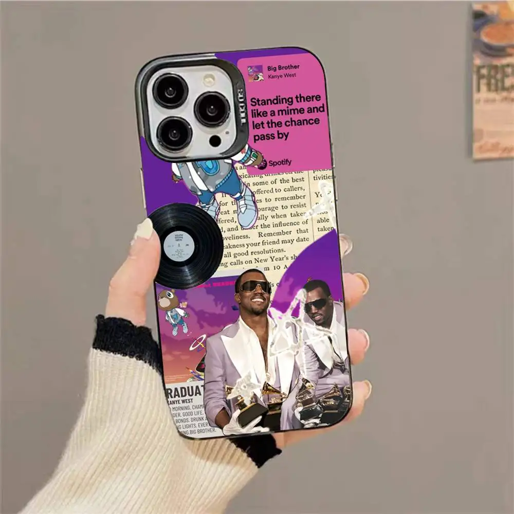 Фото Чехол для телефона в стиле рэпер Kanye West-Ye для IPhone 17, 16, 15, 14, 13, 12, Mini 11, 8, 7 Pro Max Plus, красочный чехол для телефона №2