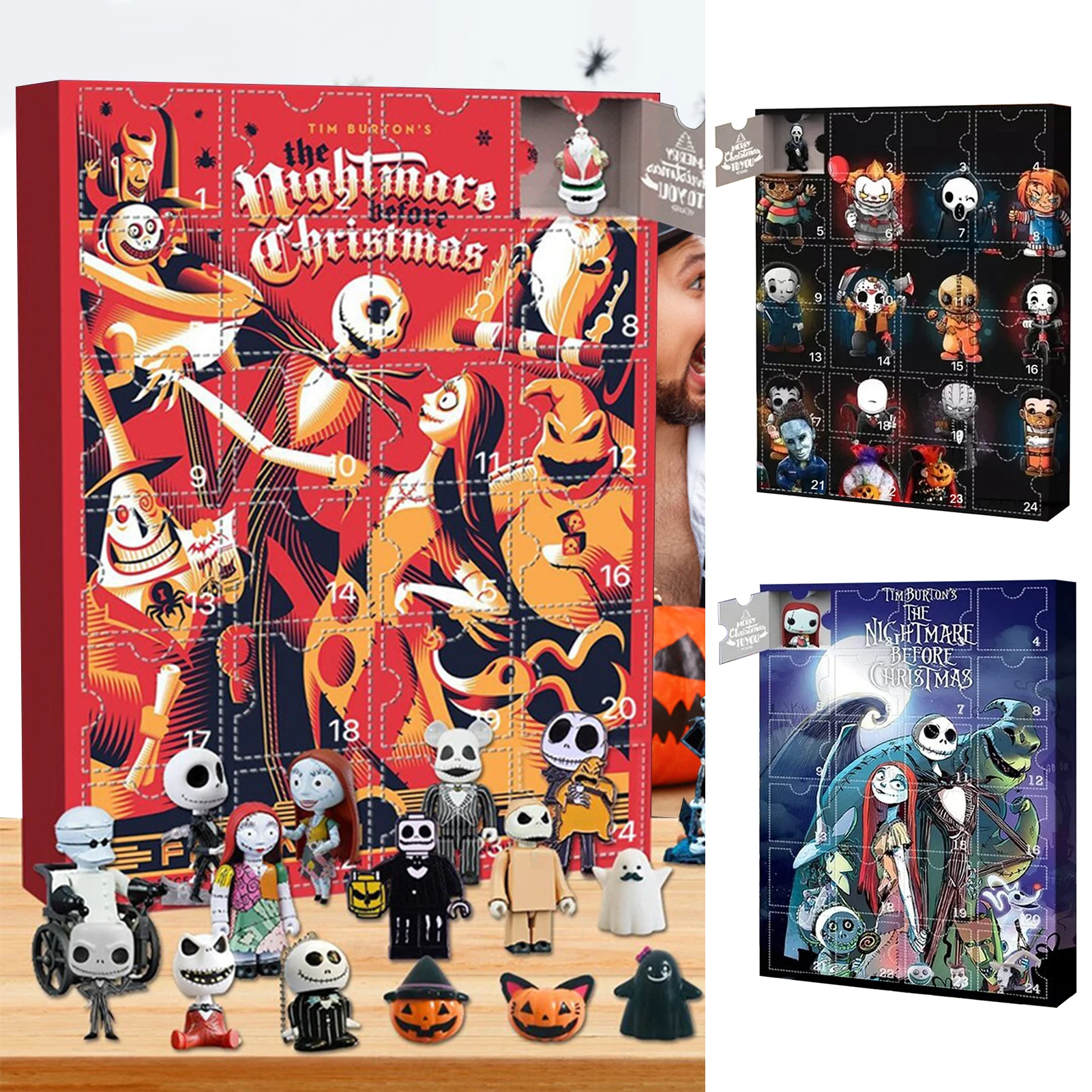 

Halloween Doll Advent Calendar 2022 Nightmare Before Christmas Advent Calendar Contains 24 Gifts Halloween Countdown Calendar