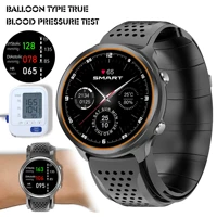 man smart watch p30 air pump balloon type true blood pressure test real time weather forecast activity tracker for ios android