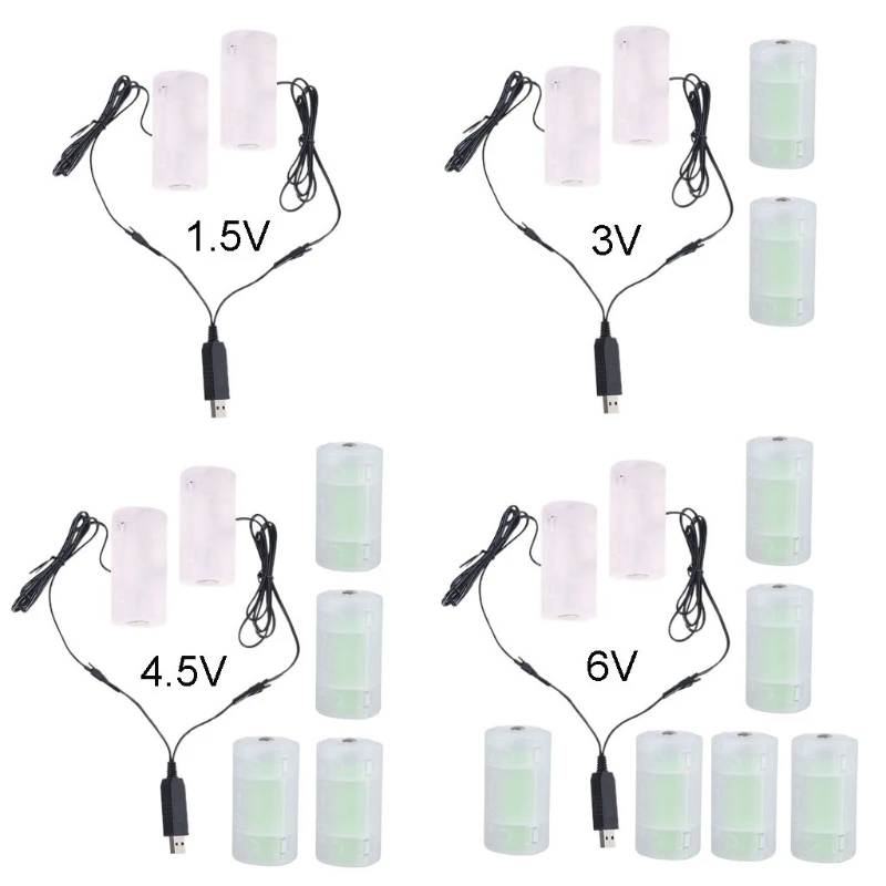 

594A 2in1 Battery to USB Electric for Lantern Gas Stove Propane Water
