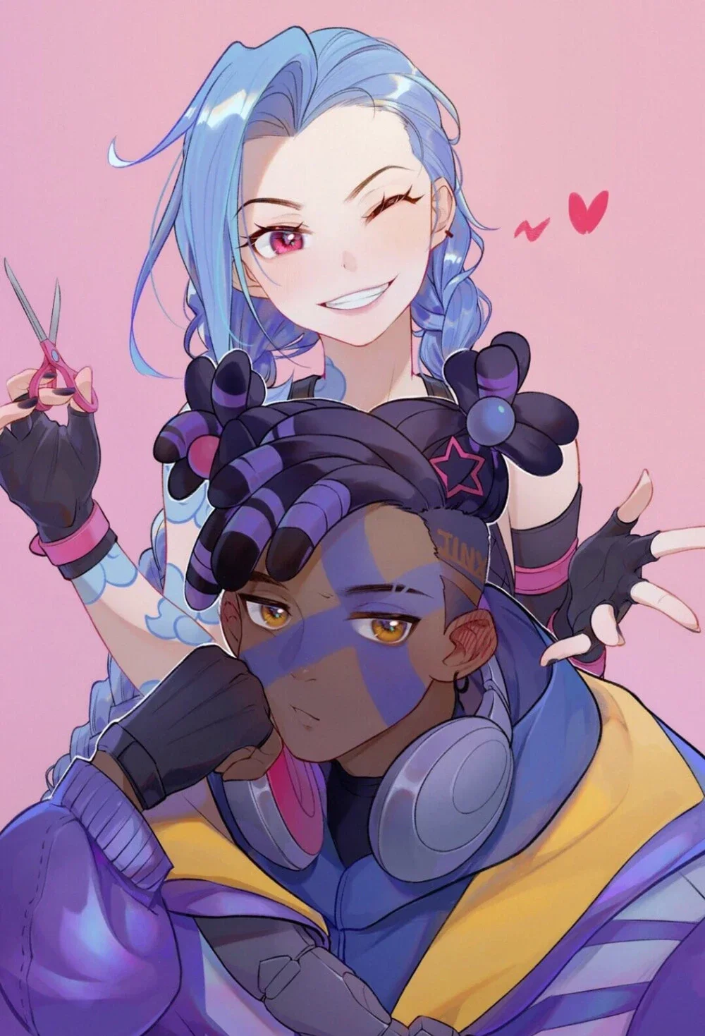 Jinx Aike Yasuo Revan Kayn Gaming Canvas Print - Аниме Настенное Искусство Современный Стиль Декор Для