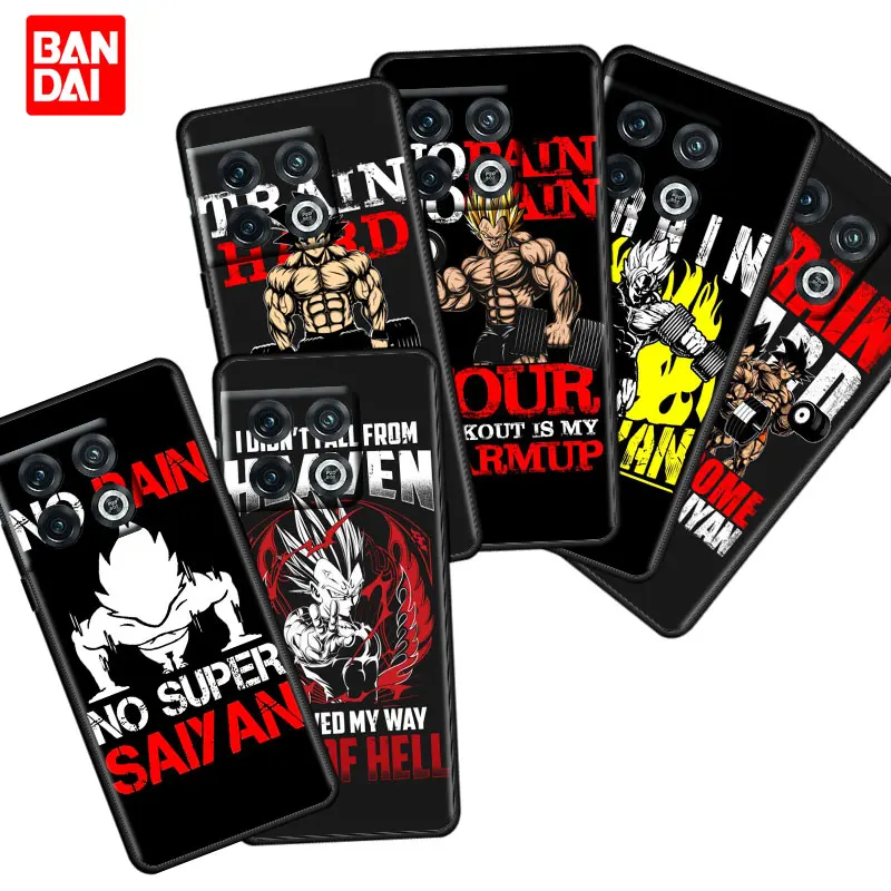 

Cover Case for OnePlus 8 9 10 8T 9R 9RT Pro 9Pro 10Pro Nord CE N200 2 N100 N10 5G Shell Original Dragon Ball Z No Pain No Gain