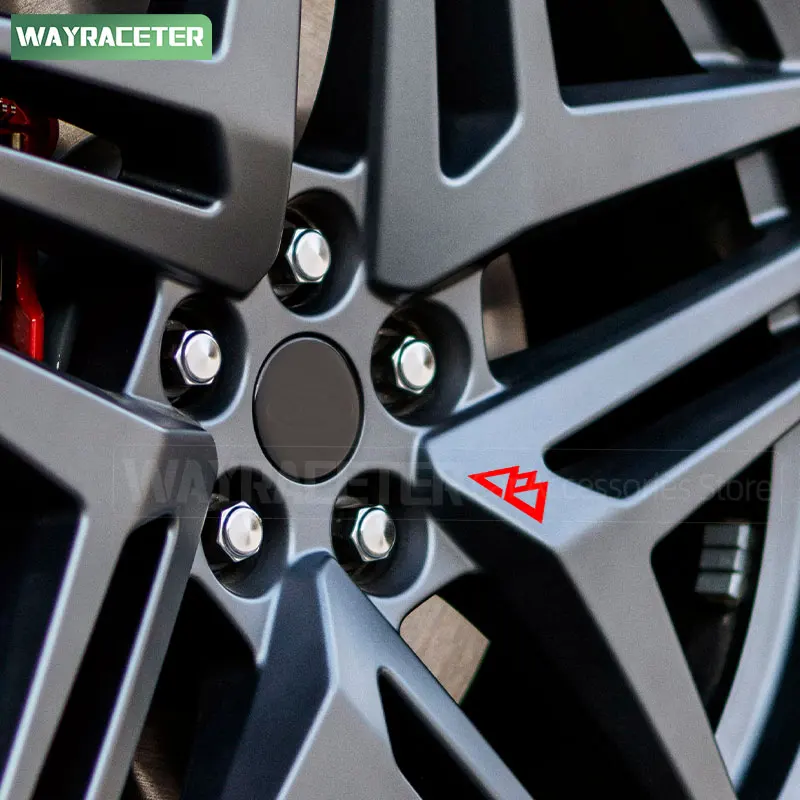 5 шт. автомобильные шины наклейка на обод из сплава светоотражающая виниловая для