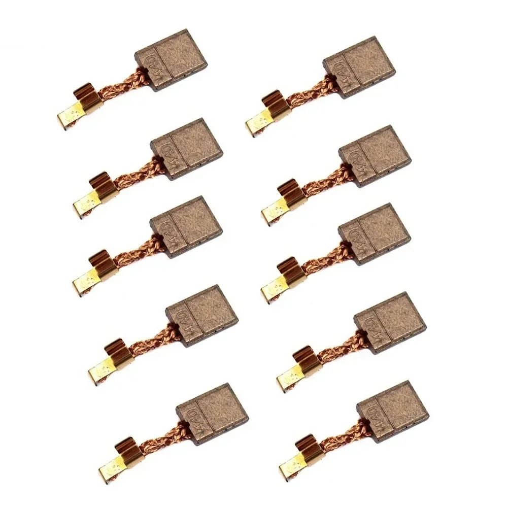 10 шт. Углеродные щетки двигателя для CB-440/CB-448/CB-436/195021-6/194427-4 BTS130RFE DHP446RFE DCPB16