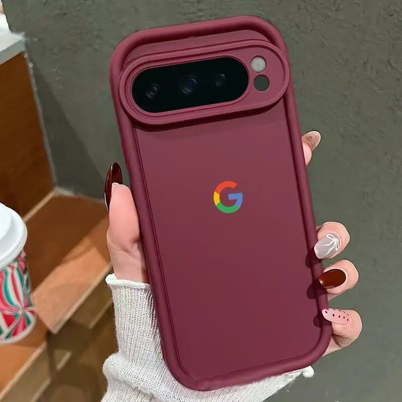 Чехол с буквой G для Google Pixel 10 ProXL 9 Pro XL 8A 7 8 9 10 Pro 7A, однотонный, ударопрочный, мягкий чехол (art.: 3920da33d09ad) - 3920da33d09ad