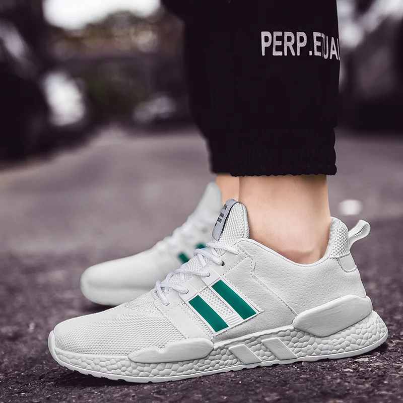 Men's Sneakers Mesh Shoes Male Fashion Casual Sport Trendy Shoes Students Running Shoes Tennis Shoes Lightweight  Breathable