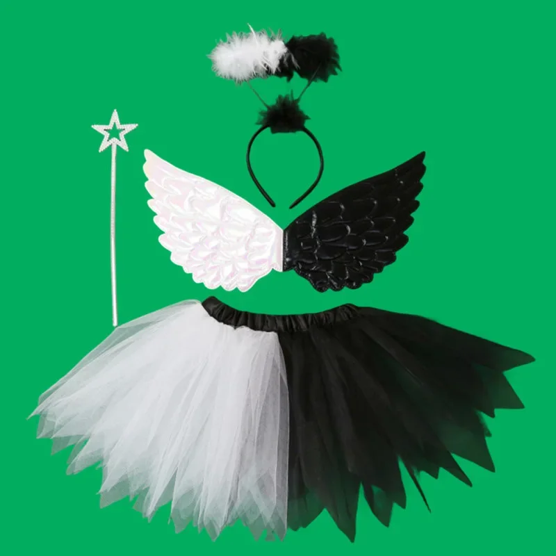 Повязки на голову с палочками ангела повязки голову-пачки наряд Хэллоуин