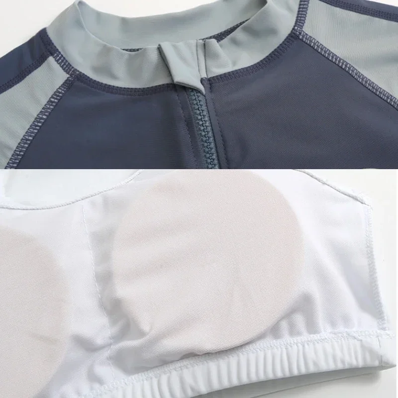 Корейский женский мужской костюм для серфинга танкини Rashguard спортивный