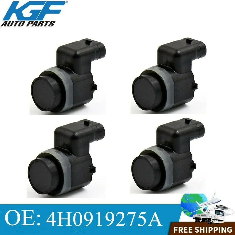 

4PCS PDC Parking Sensor 4H0919275A For Audi A4 A5 A6 A7 A8 Q3 Q5 Q7 TT VW Seat
