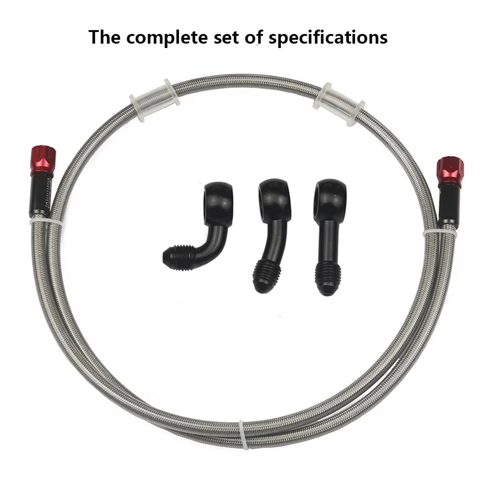 

Тормозной шланг мотоцикла AN3, плетеная гидравлическая трубка сцепления, главный цилиндр, тормозная линия для xr250r honda cr xr650r kx 250 450 crf