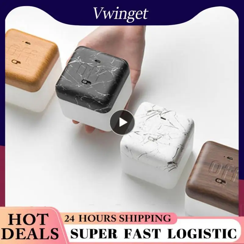 

LED 's Flip Timer Night Light USB Home Decoration Desk Lamp Portable Energy-saving Sleep Light Holiday Luminary Gift