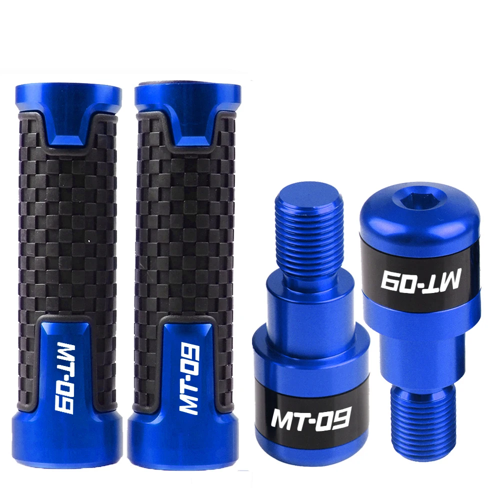 

MT FZ 09 Motorcycle CNC Aluminum Accessories Handlebar Handle Grips cap For YAMAHA MT-09 FZ-09 2014 2015 2016 MT09 FZ09 mt fz 09