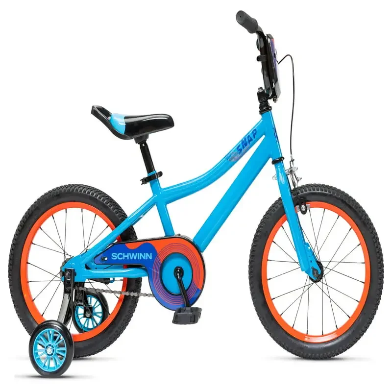 

16" Snap Boys Bike with Training Wheels, Blue