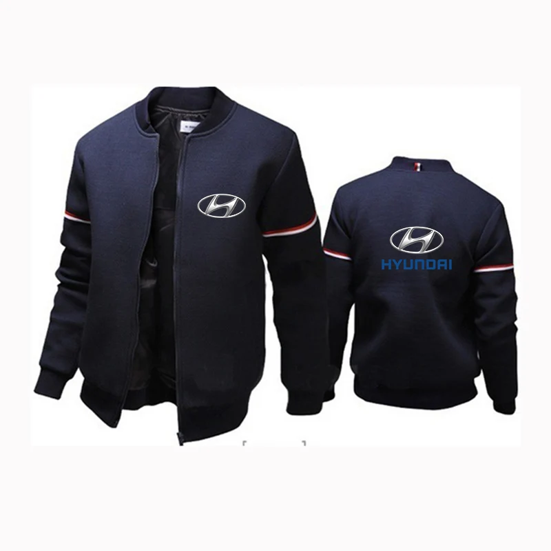 

2022 Hyundai Motor est Spring Autumn Hip Hop Sportswear Hoodies Tracksuit Cardigan Classic style Coats