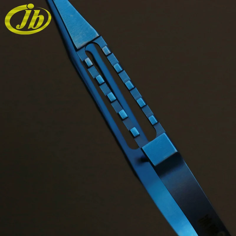 Capsulorhexis forceps hough type 10.5cm titanium alloy arc ophthalmic instruments medical tools