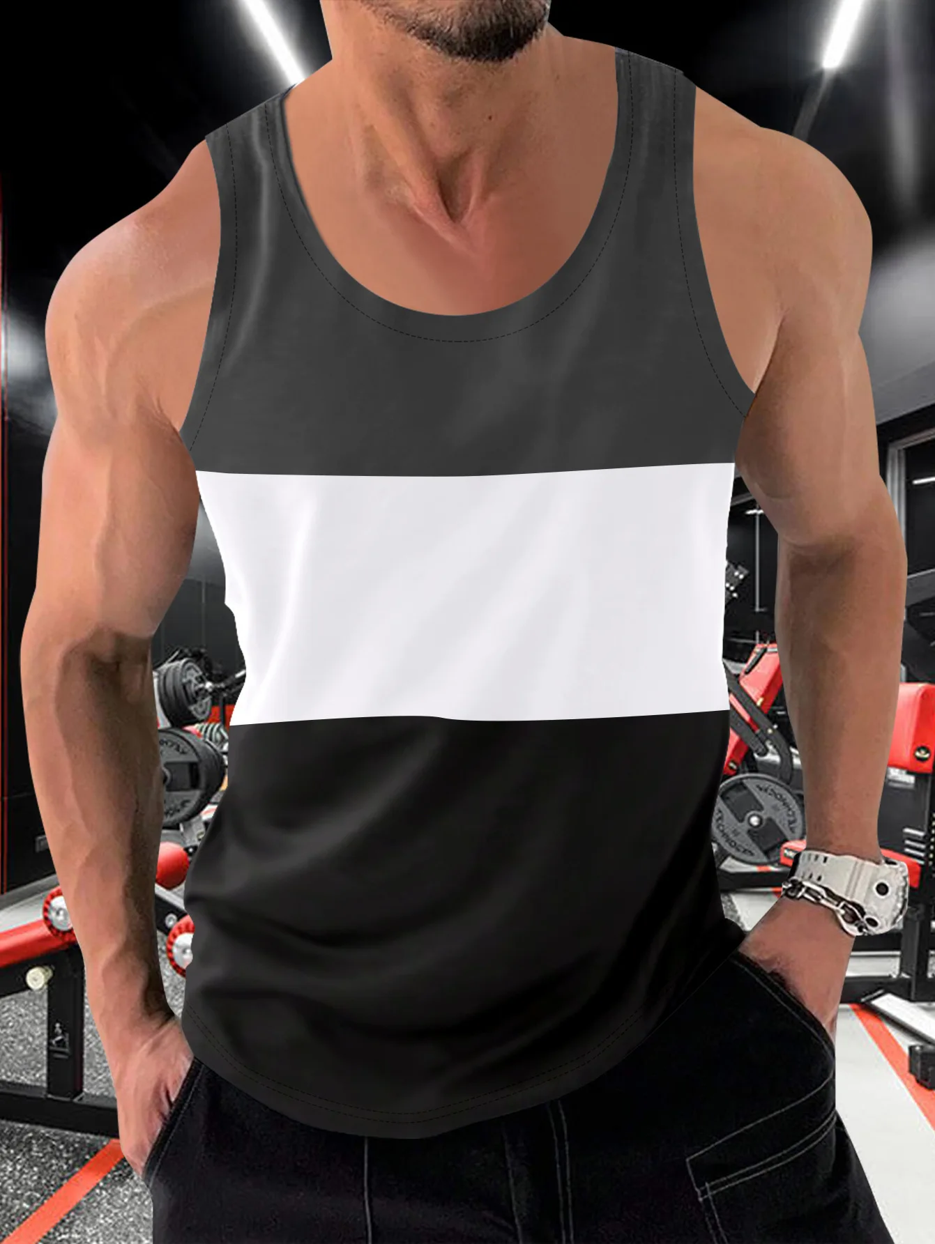 Новые рубашки без рукавов gimnasio для мужчин ropa внутреннее сжатие с