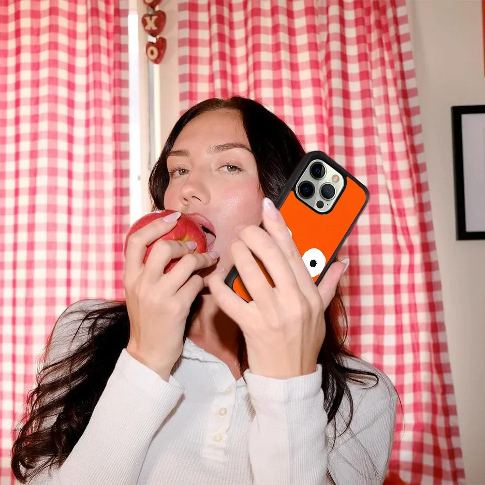 J-Jean Jullien арт чехол для телефона IPhone 11 12 13 14 15 Plus Pro Max зеркальный акриловый Magsafe