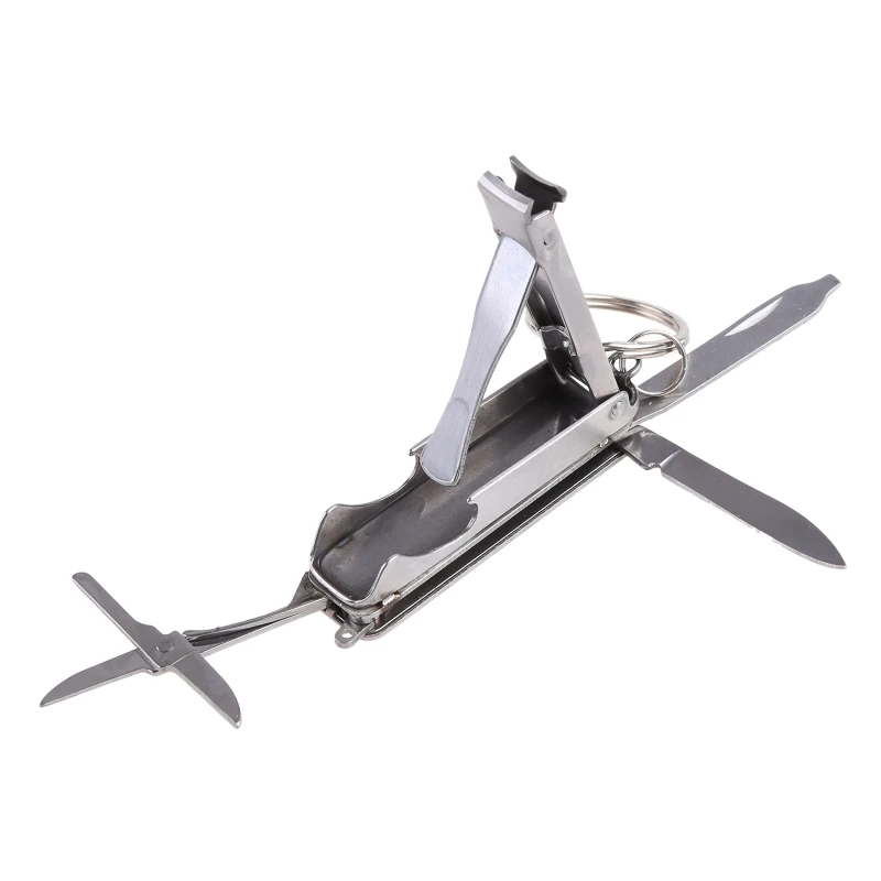 

5-in-1 Stainless Nail Clippers Ultra Sharp Fingernail Toenail Clippers Trimmers Drop Shipping