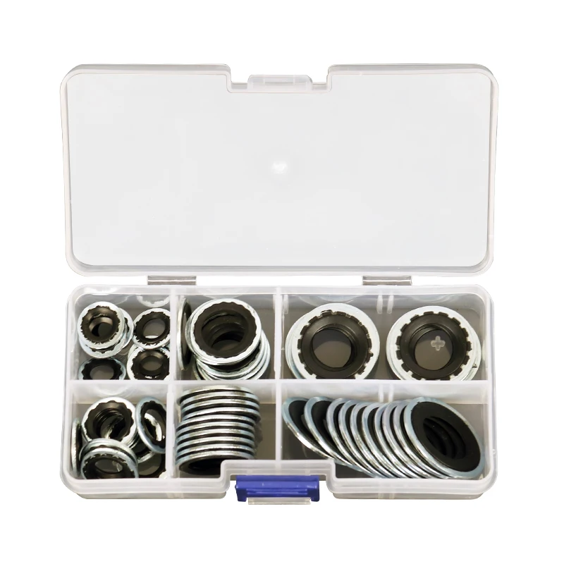 Expansion Valve Pipe Head Sealing Ring Repair Parts 60 Piece