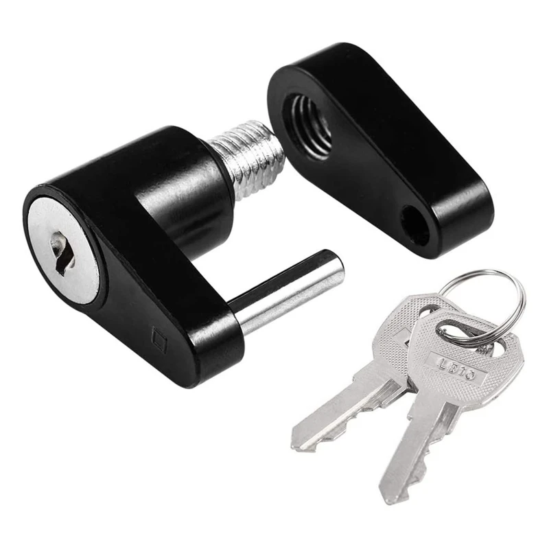 

Trailer Hitch Coupler Lock Heavy-Duty Hook Lock Anti-Theft Durable Coupler Padlock Repalcement Parts Security Protector