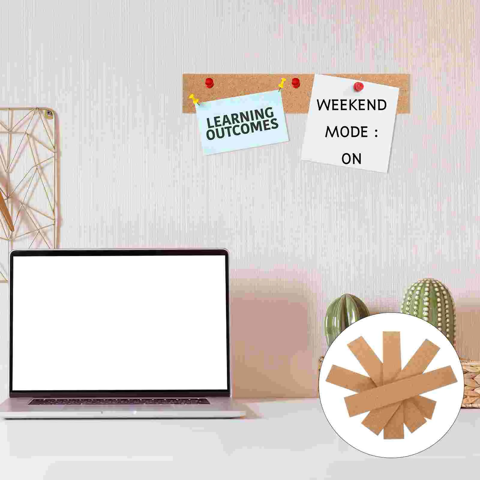 5 шт. полоски для объявлений без рамки