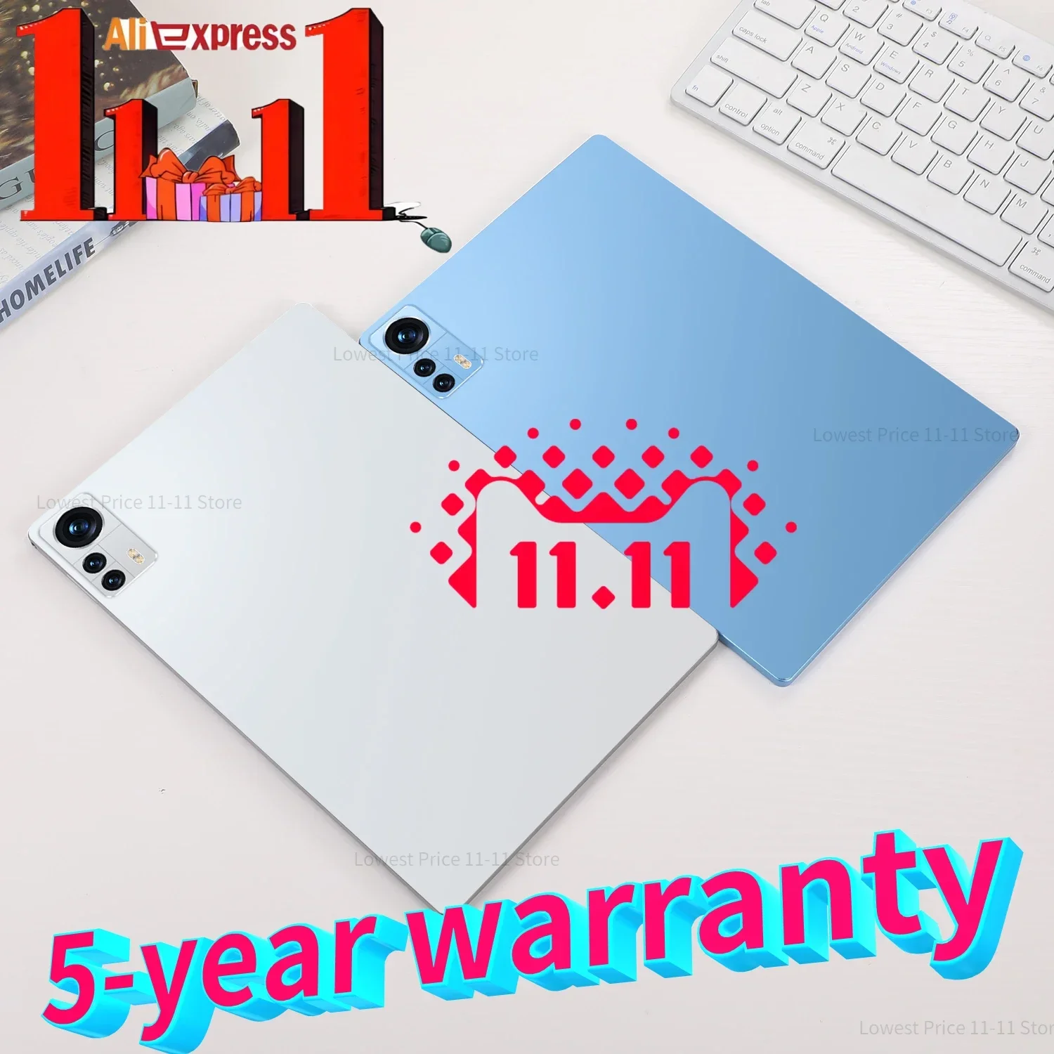 

2024 Gobal Version New Tablet Pc 11 Inch Android 12 Bluetooth 12GB 512GB Deca Core Google Play WPS 5G/4G WIFI Hot Sales Laptop