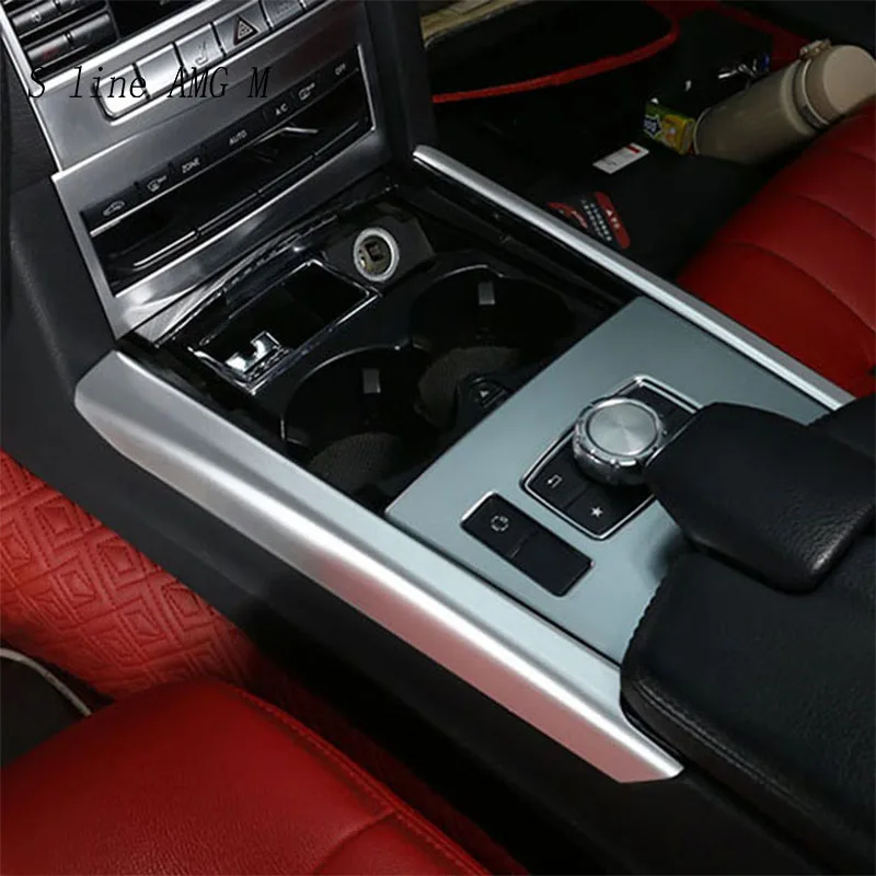 

Автомобильный Центральный механизм управления мультимедиа боковое украшение Наклейки отделка для Mercedes Benz E Class W212 2014-2015 аксессуары для интерьера
