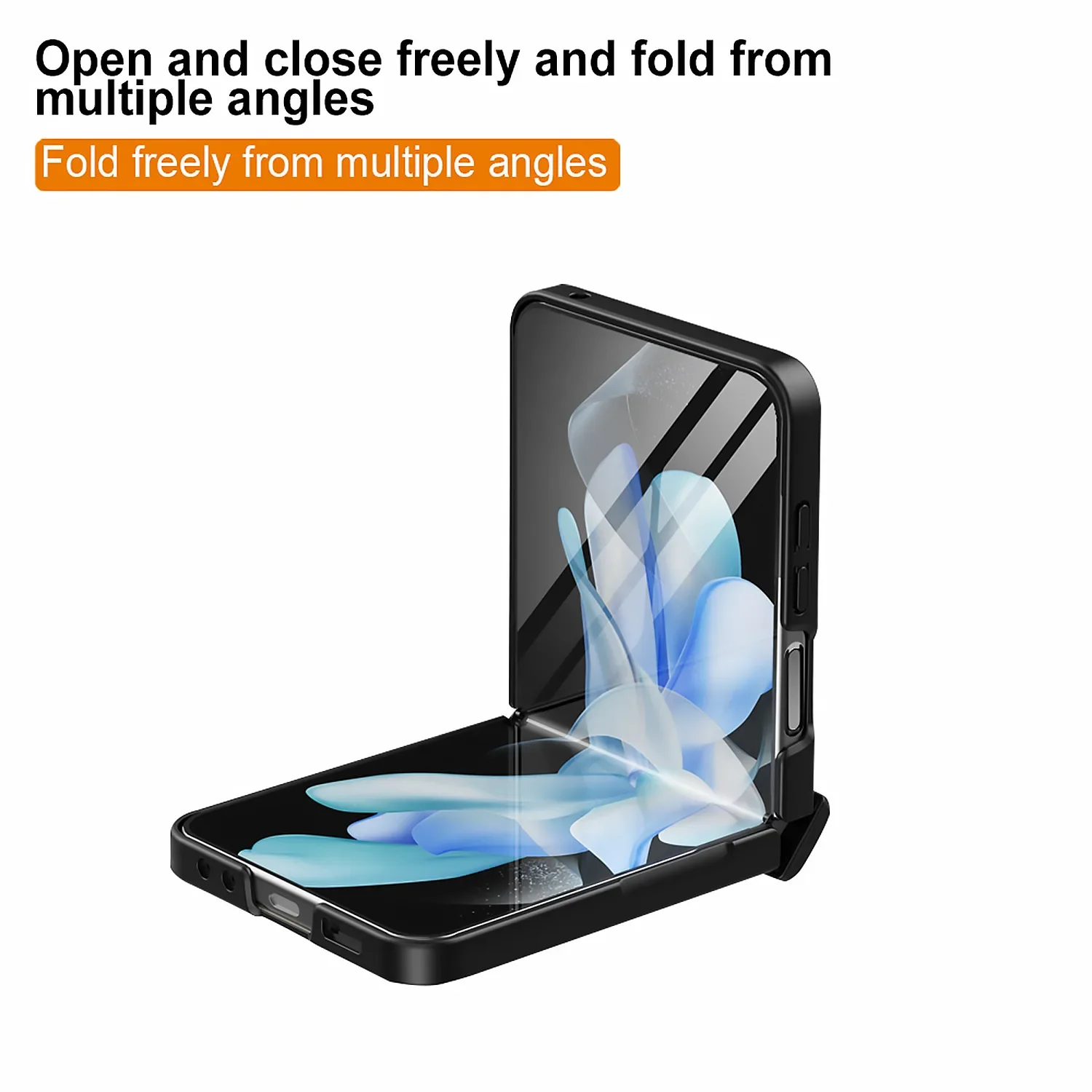 Чехлы для телефонов Samsung Galaxy Z Flip 6 5 с пружинным шарниром ремешком на руку и