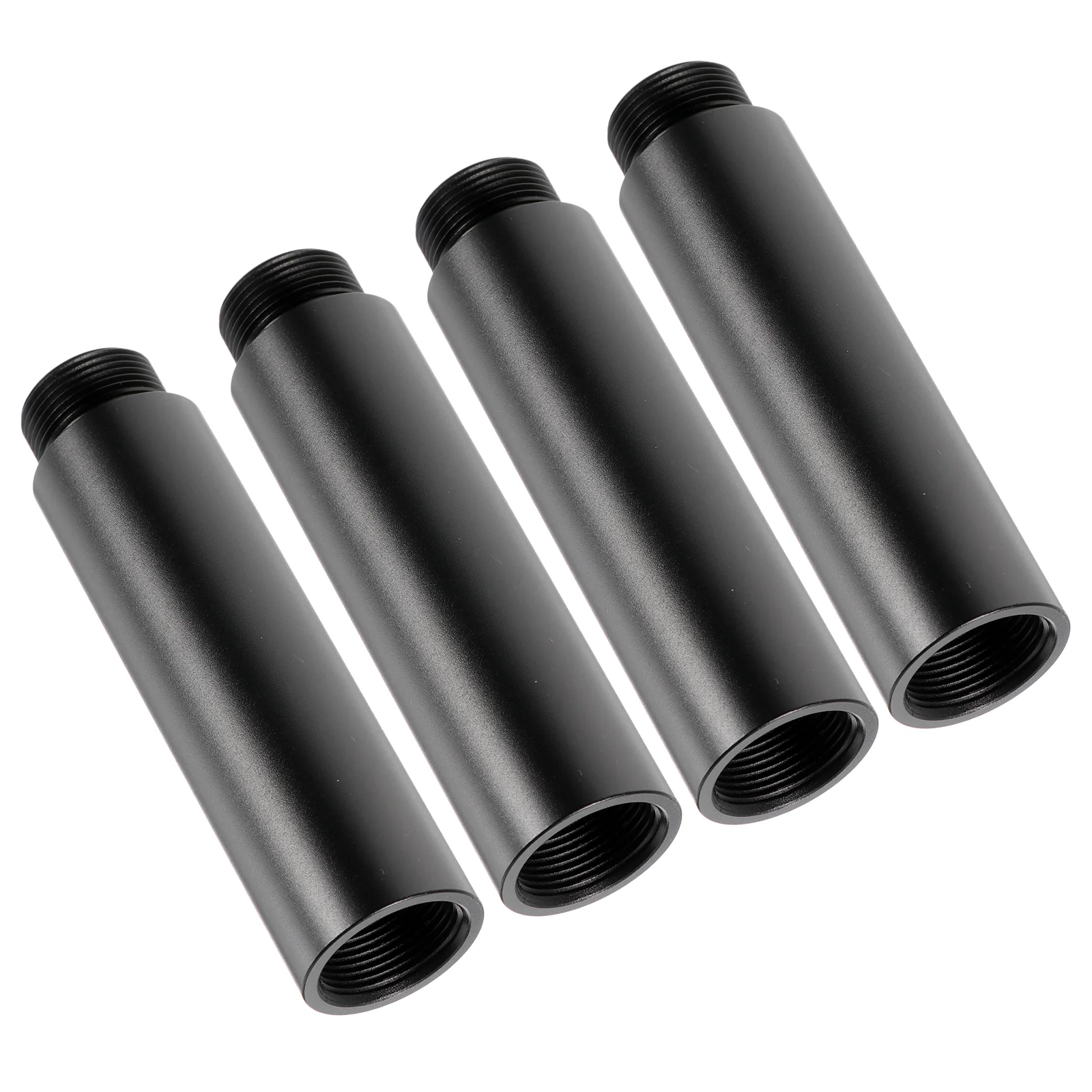 4 шт. удлинительная трубка для микрофона штатив Экстендер алюминиевого сплава