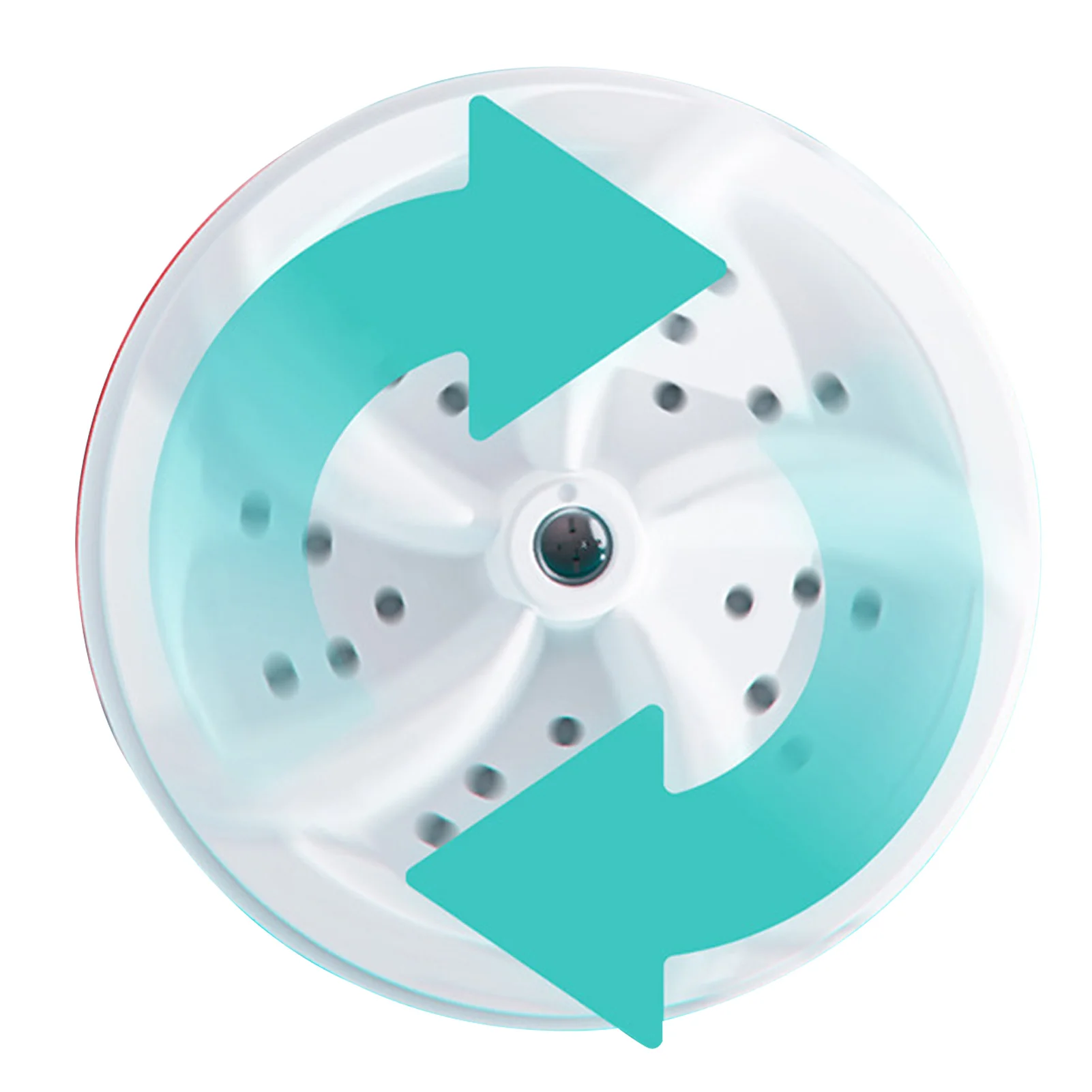 

Портативная мини-стиральная машина, белая Портативная стиральная машина с питанием от USB