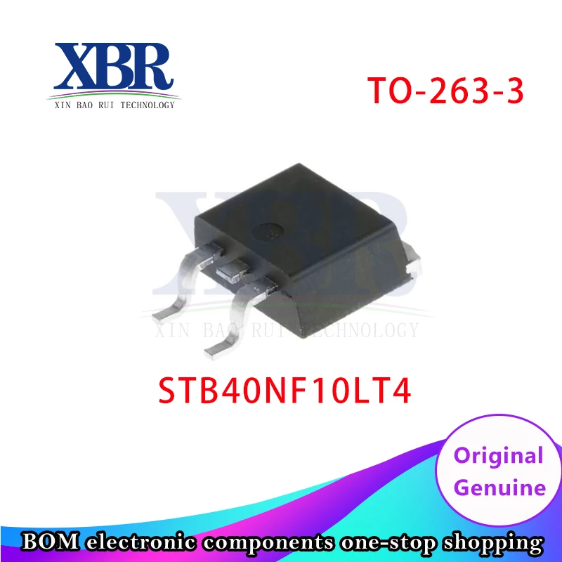 

5 Pieces STB40NF10LT4 TO-263-3 New Original 100% Quality