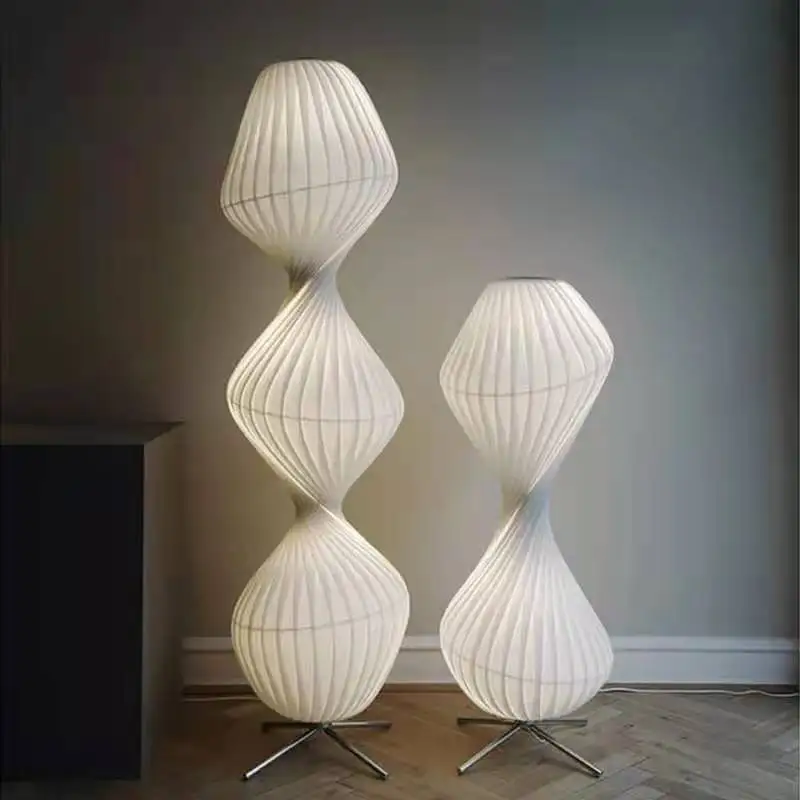 

Simple Floor Lamp Bed & Breakfast Atmosphere Decorative Cloth Floor Lamp Decorative Chandelier