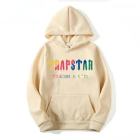 tracksuit brand autumnwinter trapstar printed hoodie men sweatshirts fashion casual streetwear fleece pocket new hooded male