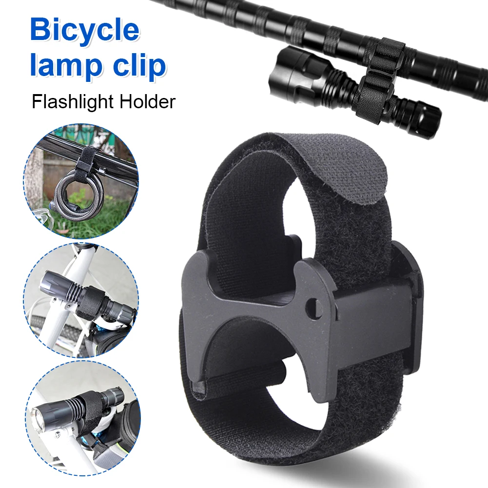 

Bike Flashlight Strap Band Multifunctional LED Tourch Mount Holder Universal Bike Light Lock Clamp Holder Bicycle Accessories