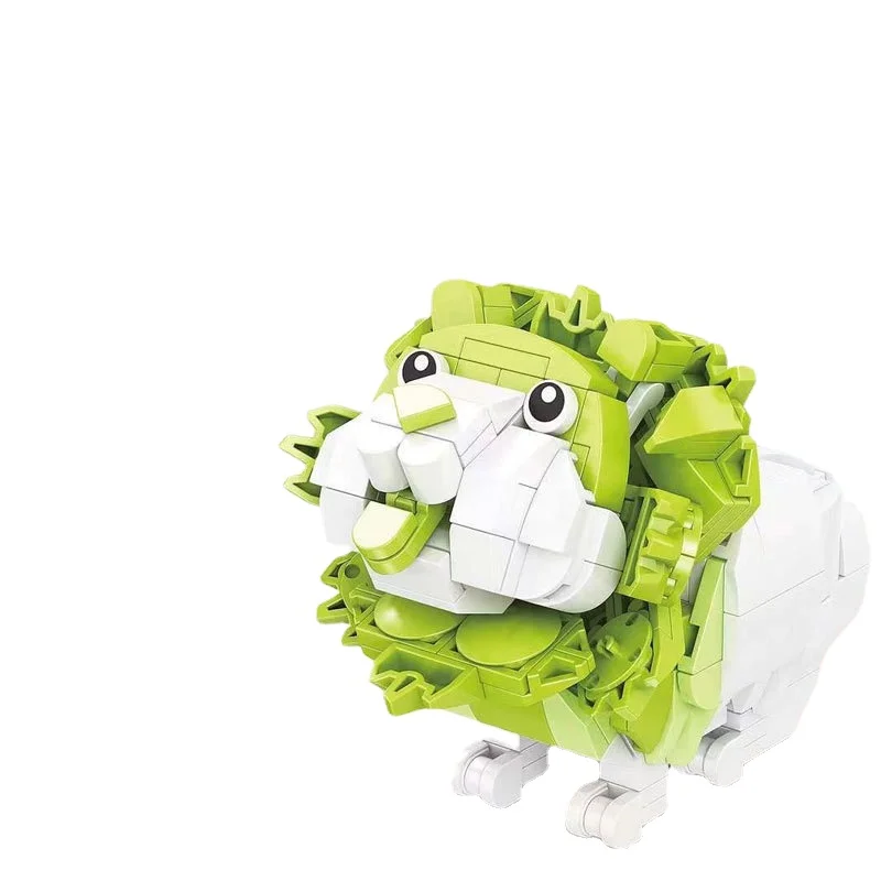 

Держатель для ручек MOC в виде милых животных, мультяшная анимация, животное, капуста, собака, креативный дизайн, настольная модель ручной раб...