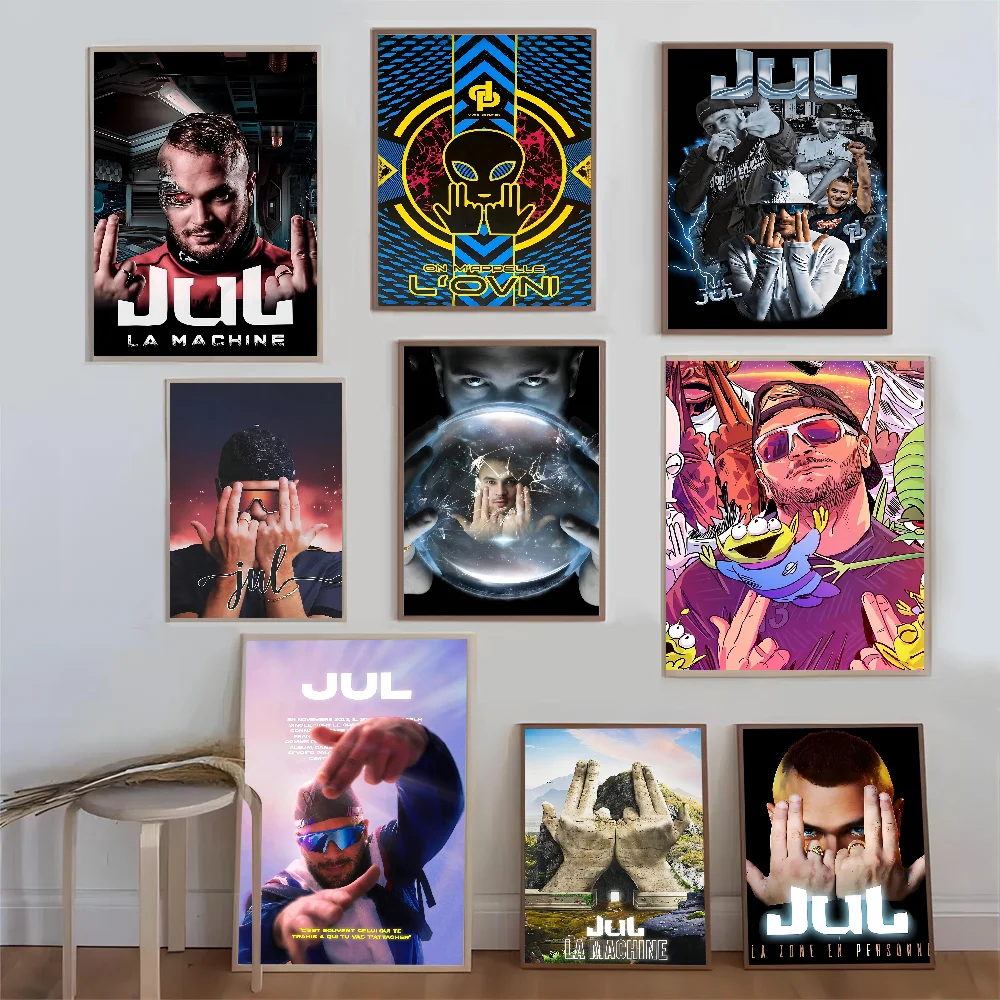 Rapper JuL Music Album Cover L-LOL Classic Vintage Posters HD Quality Wall Art Retro Posters For Home Room Wall Decor (art.: 3920ca60e51ca) - 3920ca60e51ca