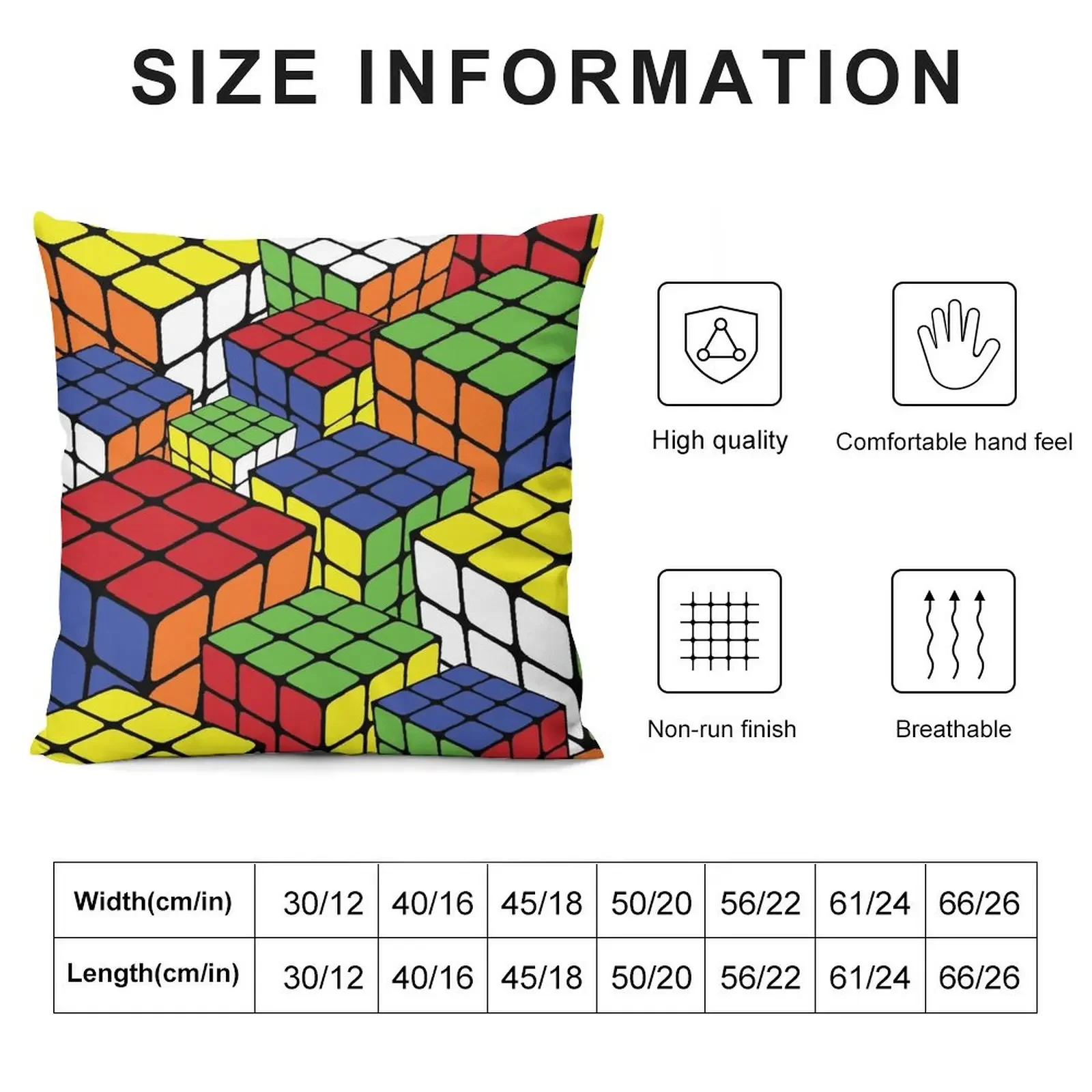 Кубикс Поп-арт рождественская наволочка для дивана
