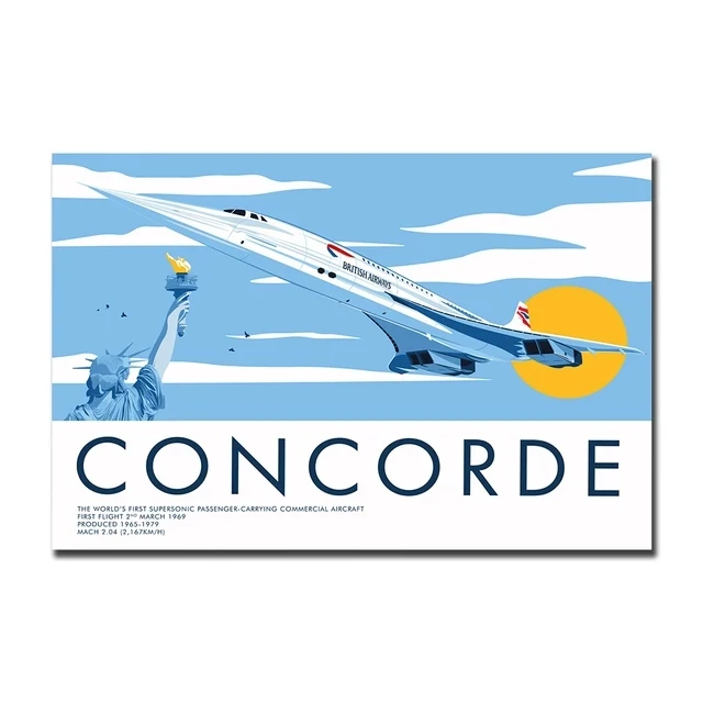 

Конкорд картина на холсте