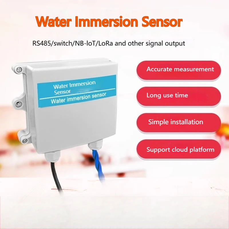 czujnik zalania nadajnik liny wycieku maszyna do pokój RS485 bezprzewodowy inteligentny detektor alarmu wykrywania nieszczelności
