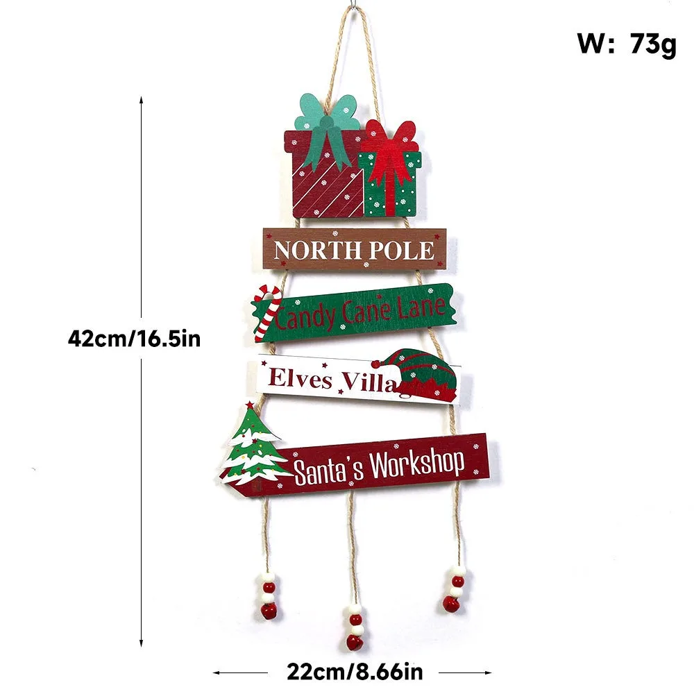 

Деревянный новогодний подвес Natal Navidad
