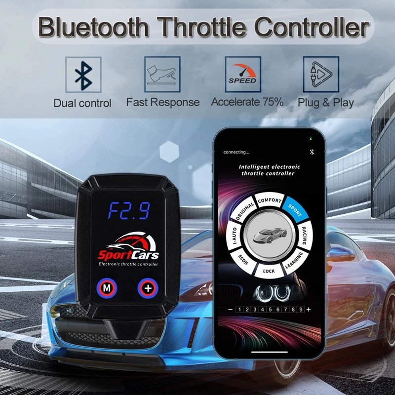 Автомобильный Электронный регулятор дроссельной заслонки Sprint booster для LEXUS ES300 ES240