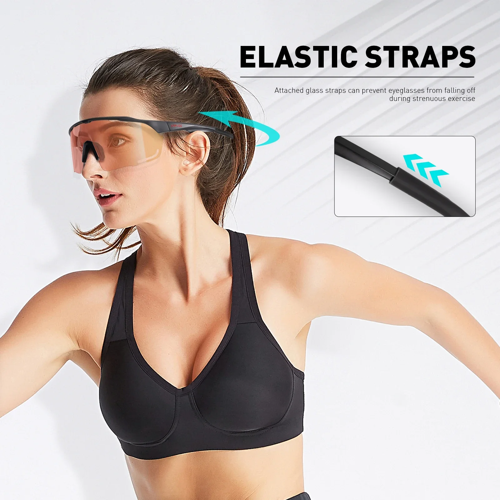 Kapvoe Cycl Mountain новые велосипедные очки спортивные фотохромные солнцезащитные для