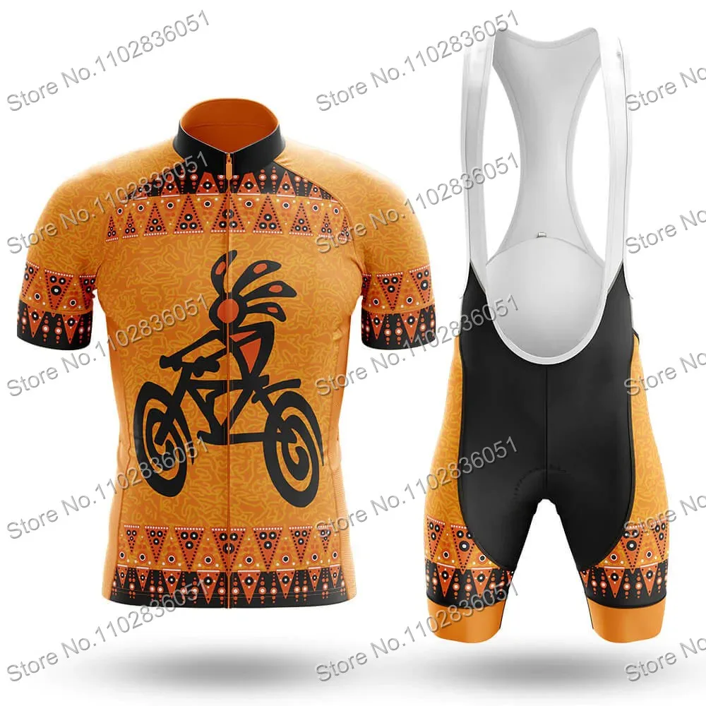 2024 набор велосипедных Джерси Kokopelli мужские летние комплекты одежды для