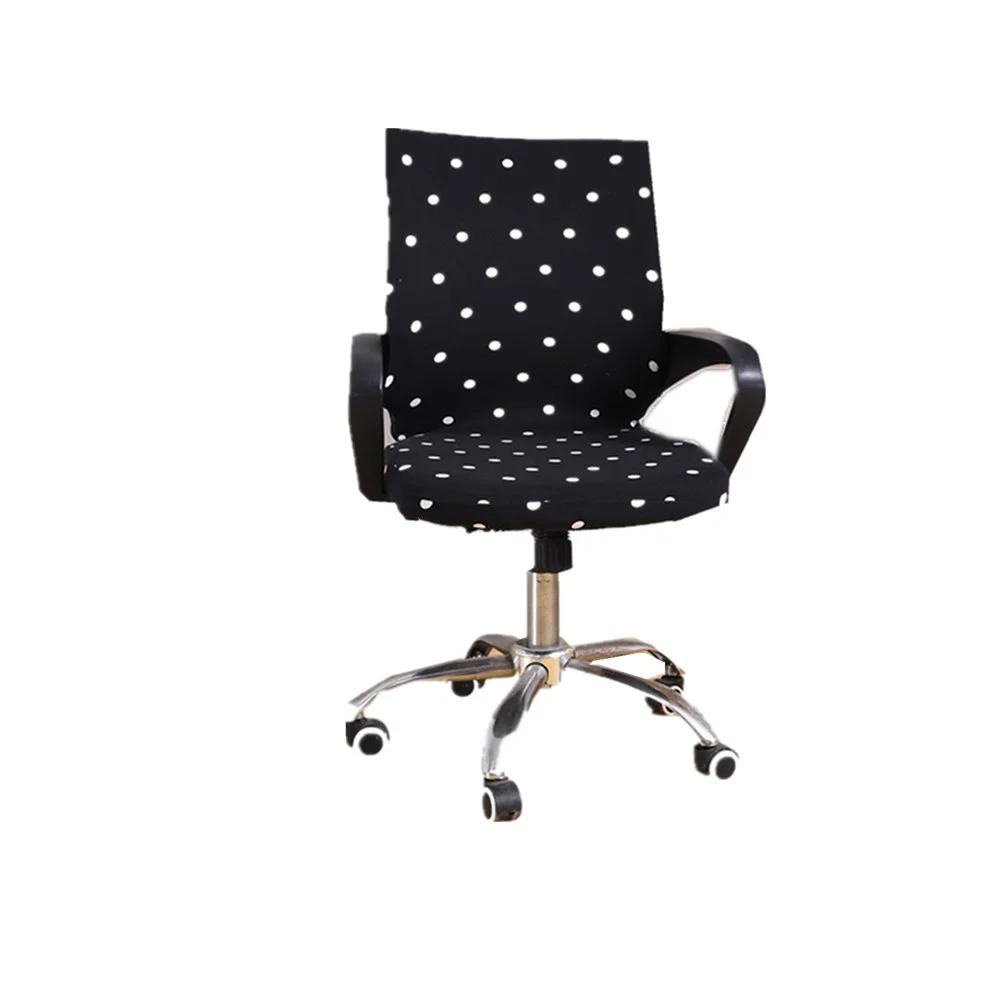 

Chair Cover Office Protector Slipcover Computer Rotating Elastic Removable Swivel Desk Armchair Stretchable Stretchabler Covers
