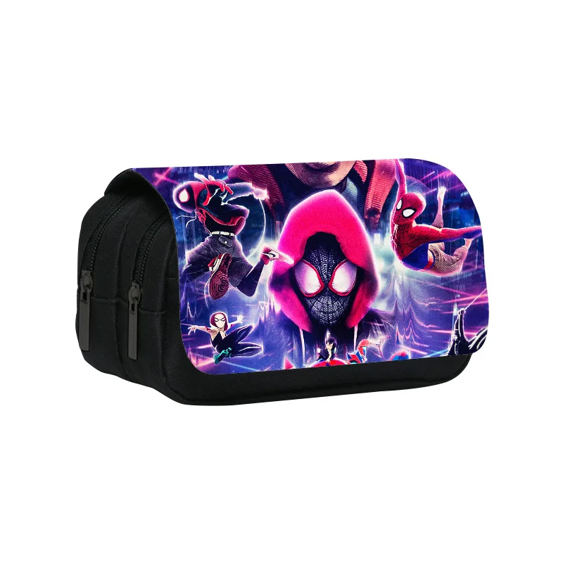 

Spidermen 3D Peripheral Double-layer Pencil Case Pencil Case Primary and Secondary School Student Stationery Box